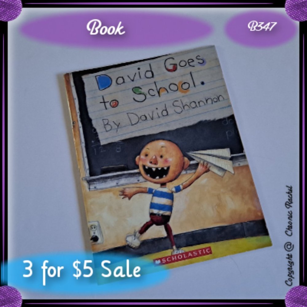 David Goes to School Book (1999)